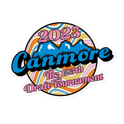 Canmore 2023 stickers