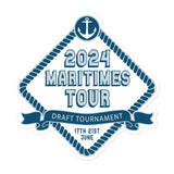 Maritimes Tour 2024 stickers