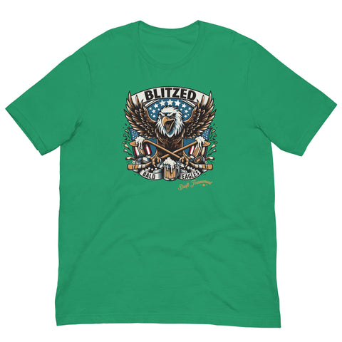 Alaska 2024 Blitzed Bald Eagles t-shirt